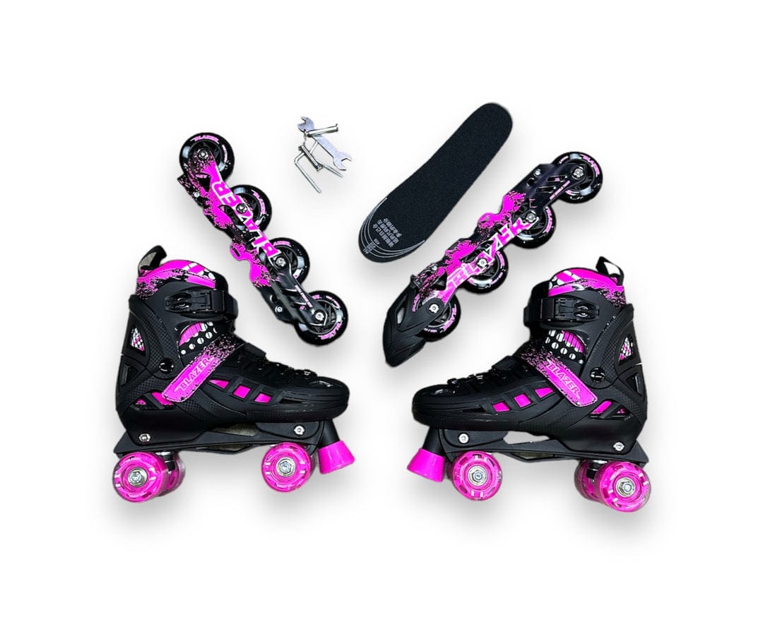 PATINES BLAZER 2 IN 1 BLACK/PINK