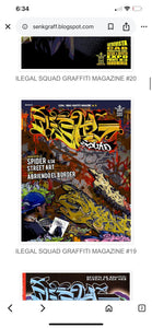 revista ILEGAL SQUAD graffiti