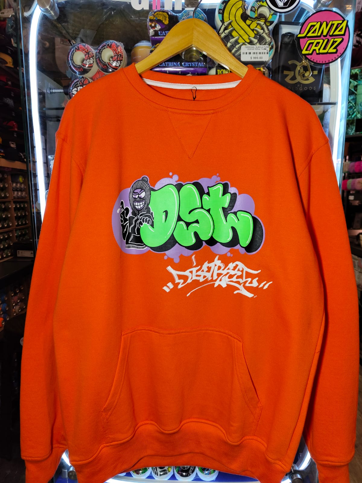 SUDADERA CUELLO REDONDO DISTREET