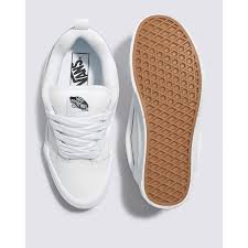 VANS KNU SKOOL LATHER TRUE WHITE