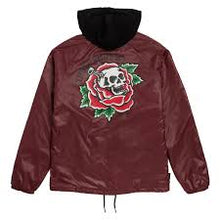 Cargar imagen en el visor de la galería, DRESSEN SKULL HOODED VINO