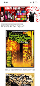Revista ILEGAL SQUAD graffiti