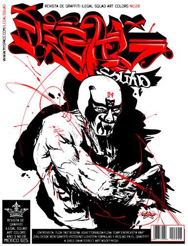 Revista ILEGAL SQUAD graffiti