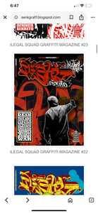 Revista ILEGAL SQUAD graffiti