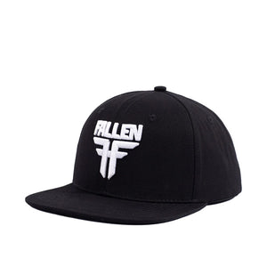 FALLEN INSIGNIA CAP BLACK\WHITE