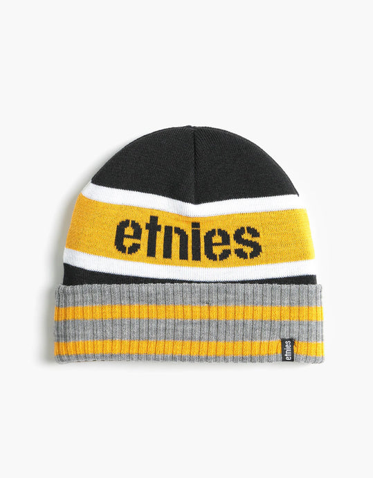 Etnies Hillcrest Beanie Blk/Ylw.