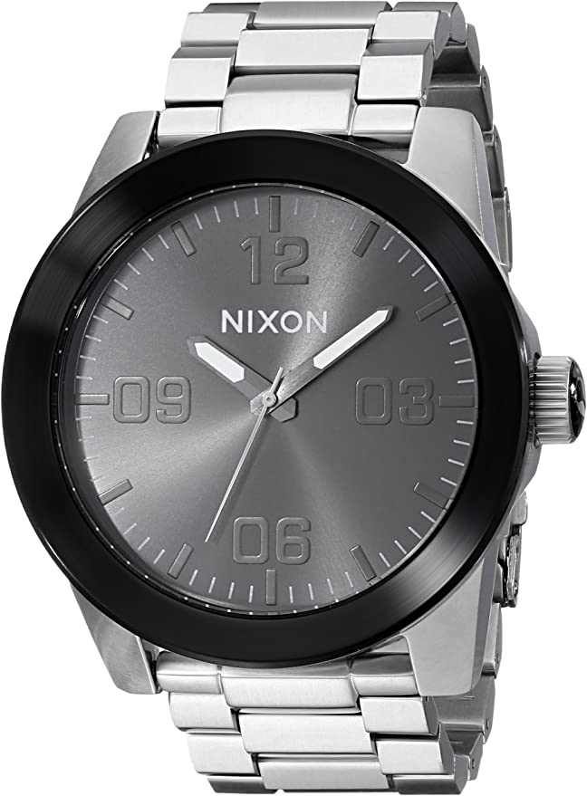 Nixon Take Charge The Corporal 100m Stainless Steel Japan Movement