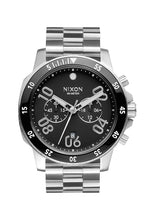 Cargar imagen en el visor de la galería, Nixon Ranger Chrono A549000 Esfera Negra Acero Inoxidable Reloj De Hombre.