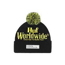 HUF Burn Fast Beanie Blk.