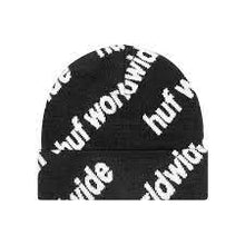 Load image into Gallery viewer, HUF Campaign Beanie Blk.