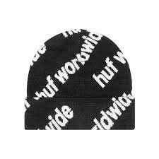 HUF Campaign Beanie Blk.