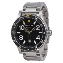 Cargar imagen en el visor de la galería, Nixon Diplomat SS Analog Display Reloj Plata de Cuarzo Suizo A277000.